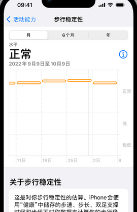 永年iPhone手机维修如何在iPhone开启'步行稳定性通知'