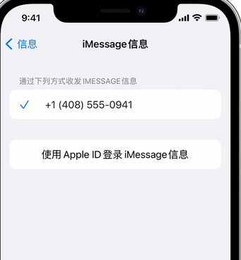 永年apple维修iPhone上无法正常发送iMessage信息 