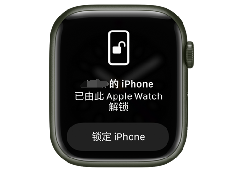 永年苹果手机维修分享用 AppleWatch 解锁配备面容 ID 的 iPhone方法 