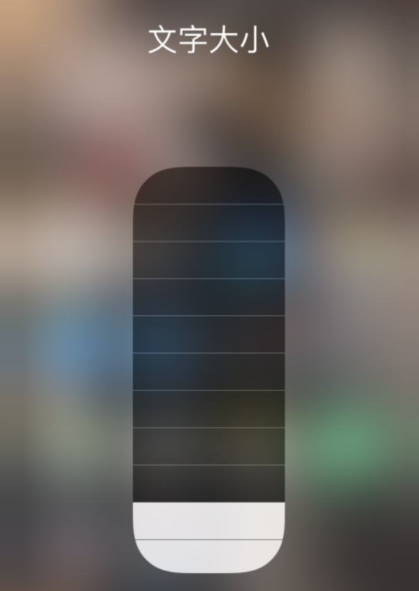 永年苹果手机维修分享小技巧：在 iPhone 控制中心快速调节字体大小 
